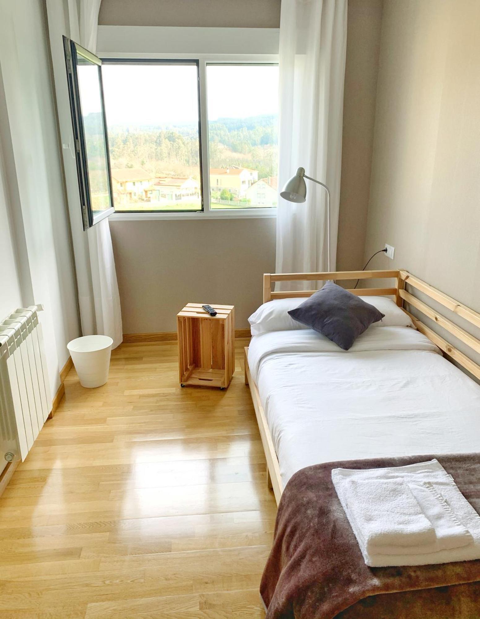 Pension 23-Vinte E Tres O Pedrouzo Exteriör bild