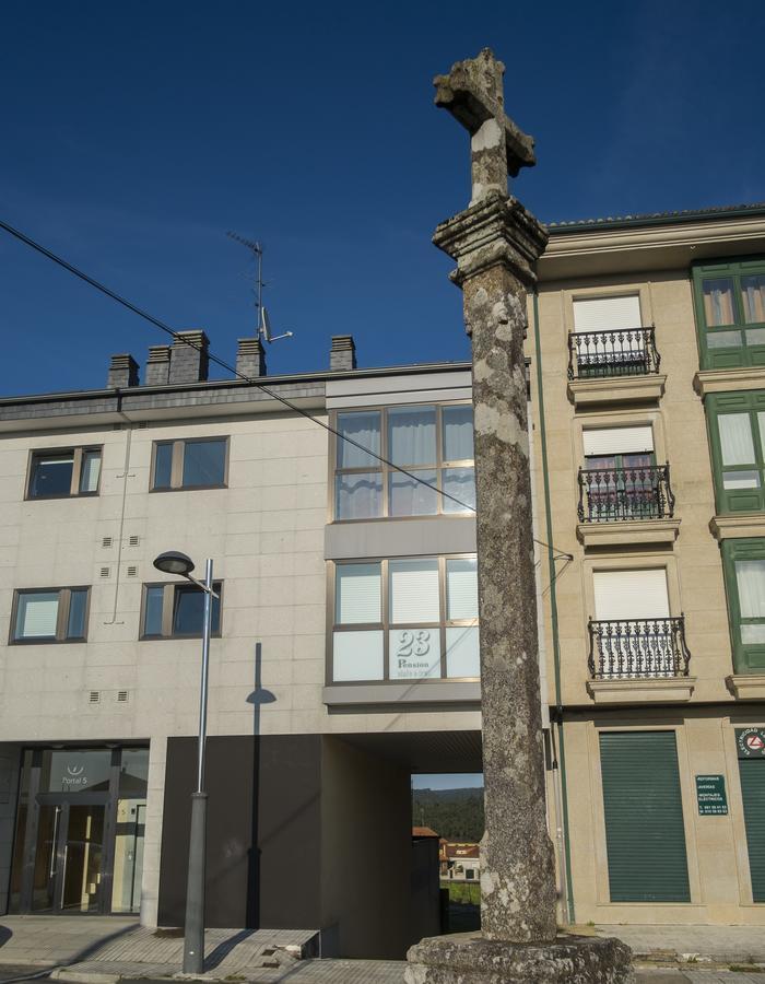 Pension 23-Vinte E Tres O Pedrouzo Exteriör bild