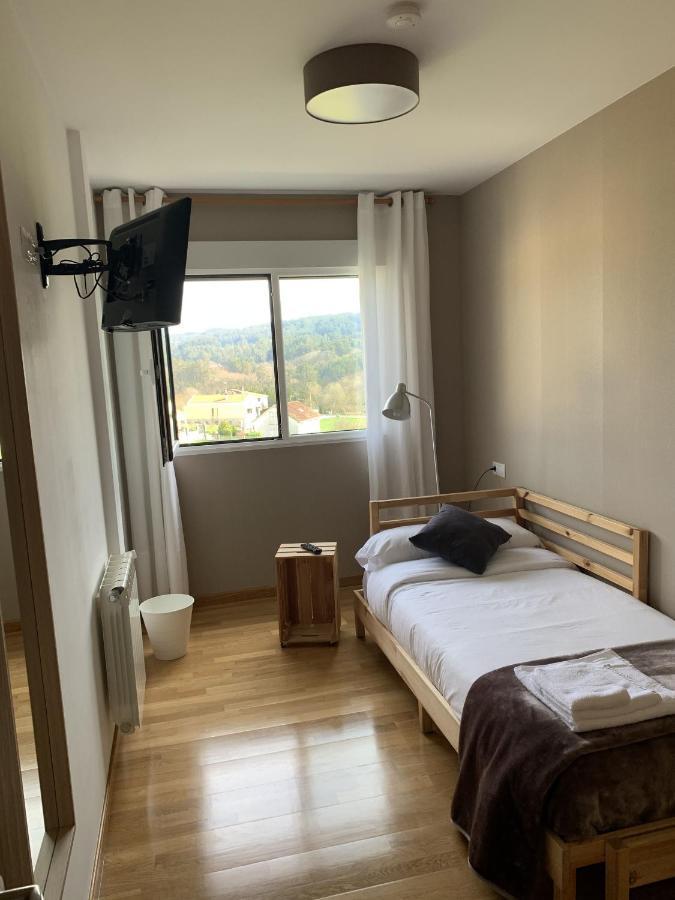 Pension 23-Vinte E Tres O Pedrouzo Exteriör bild