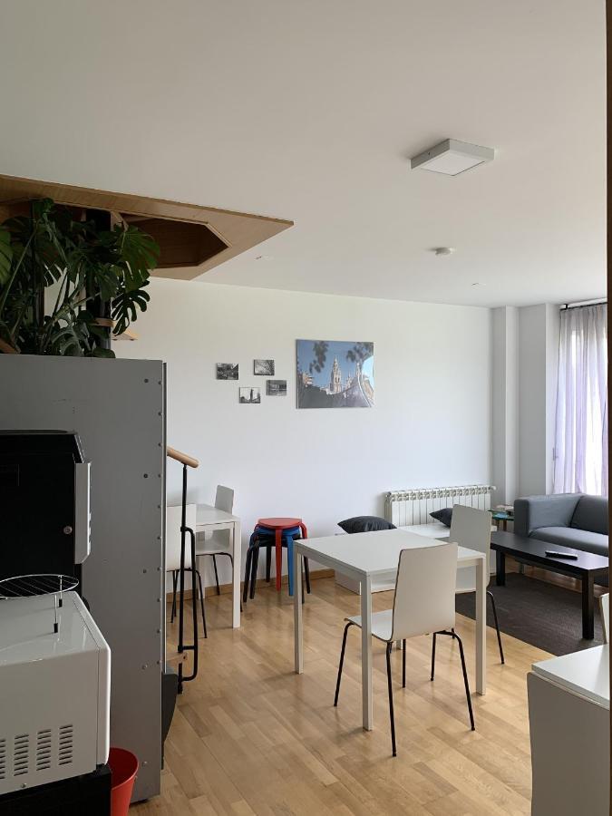 Pension 23-Vinte E Tres O Pedrouzo Exteriör bild