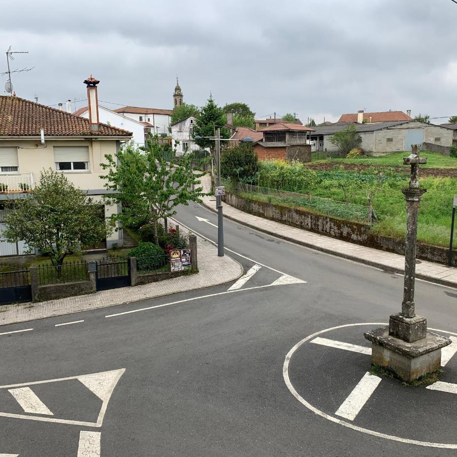 Pension 23-Vinte E Tres O Pedrouzo Exteriör bild